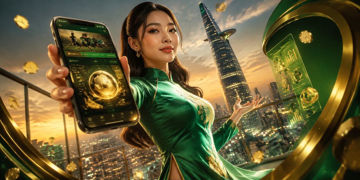 Người phụ nữ mặc áo dài nhận thưởng nạp tiền tại TP Hồ Chí Minh